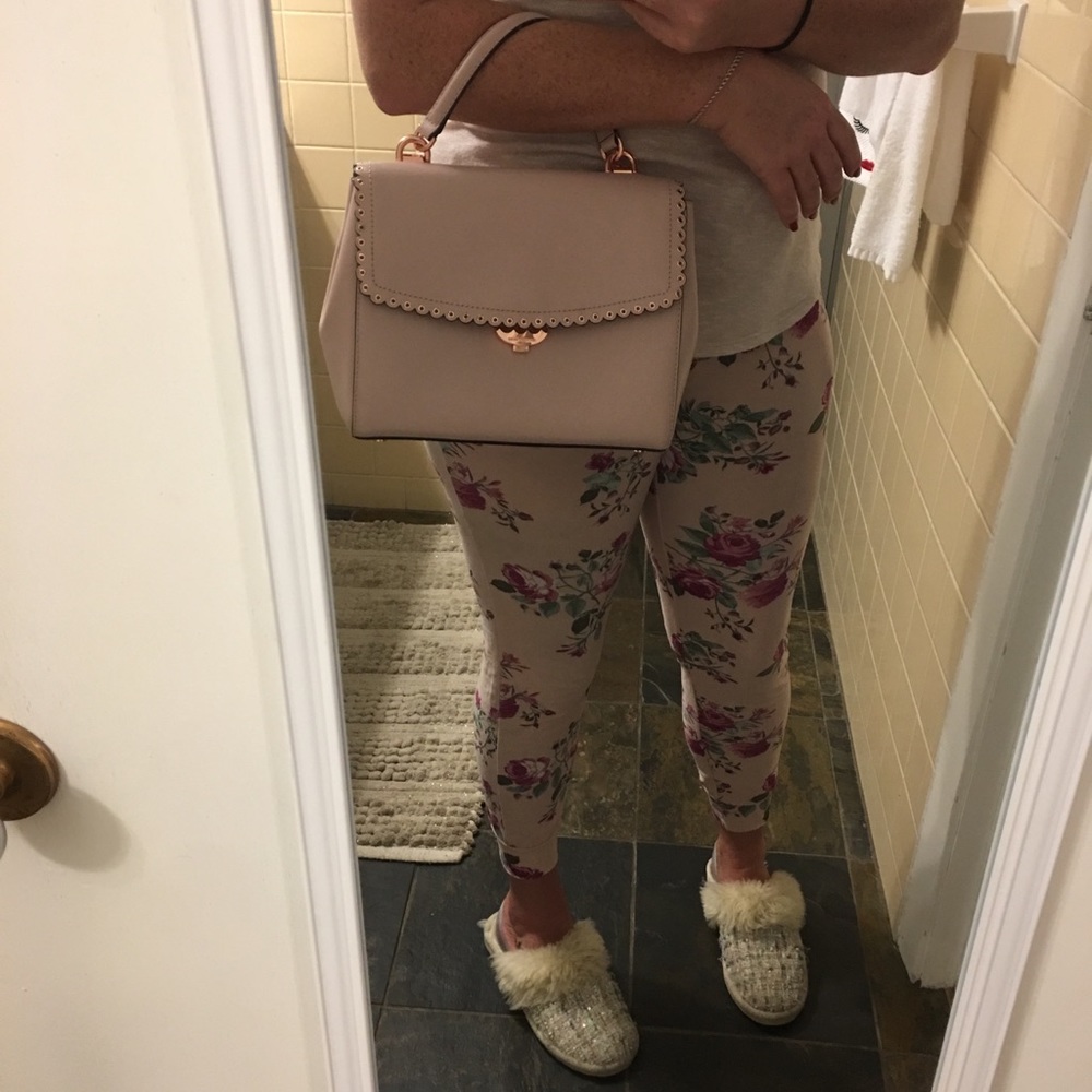 Authentic Michael Kors leather hand bag